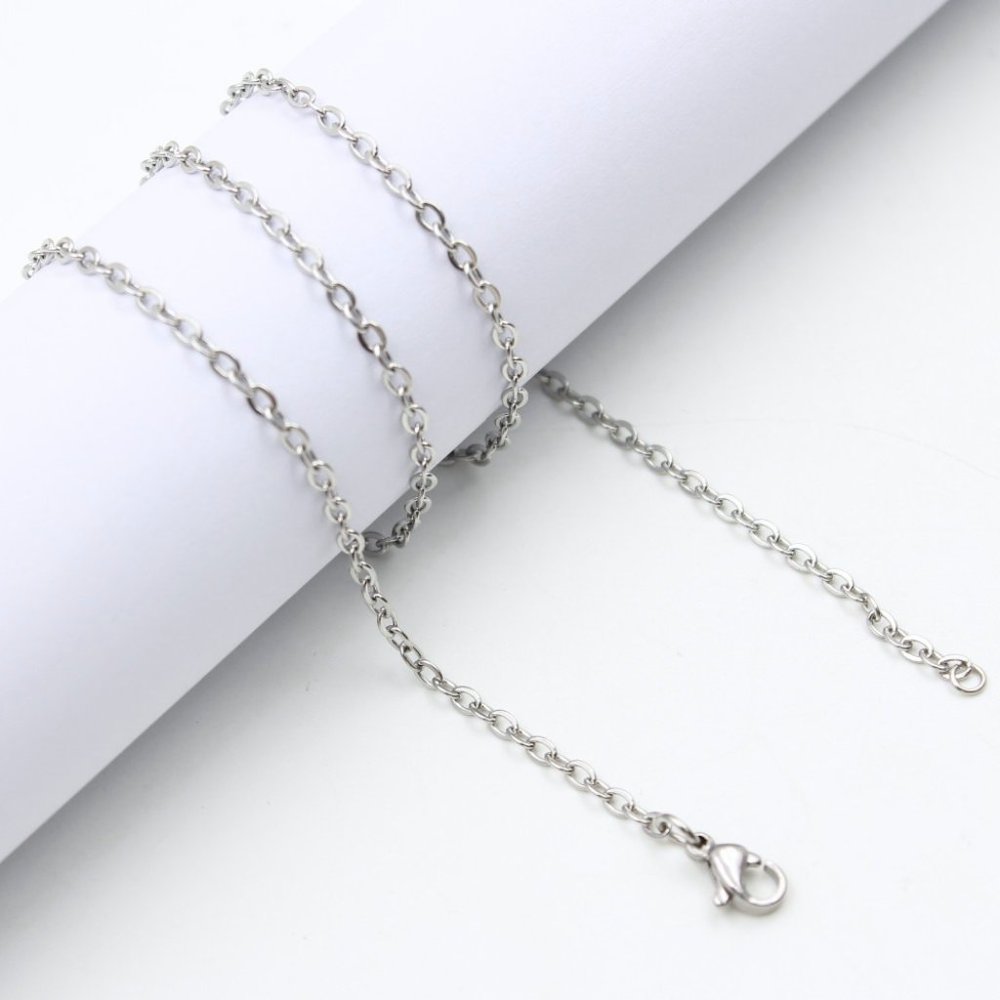 Dog Pug French Bulldog Stainless Steel Essential Oil Necklace NEW - Picture 8 of 10